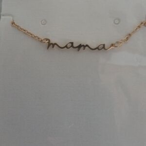 Gold 'Mama' Necklace
